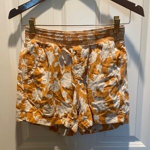 Briggs Floral Linen Blend Shorts